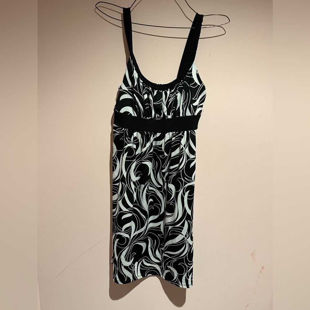 Wrapper vintage 90s mini dress or long top